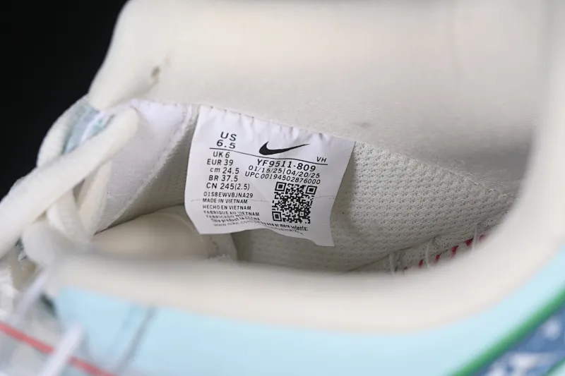 All categories Nk Air Force 1 Air Force series Nk Air Force 1 Low Air Force low-top Nike Air Force 1'07 Low LV joint white and blue Air Force 1 low-top casual sneakers YF9511-809